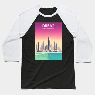 Dubai - United Arab Emirates Baseball T-Shirt